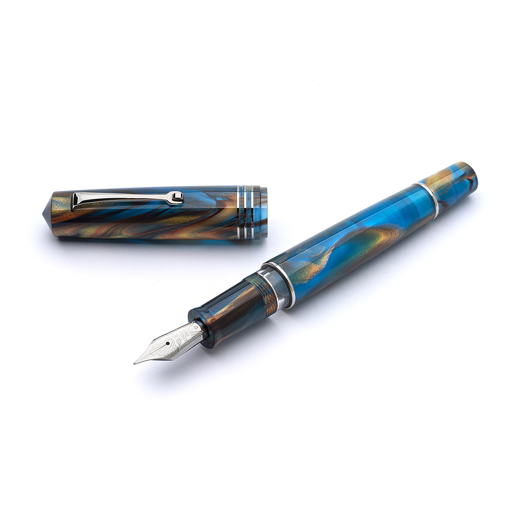 Momento Zero Grande 2.0 万年筆 サンド　14K F Leonardo Momento Zero Grande 2.0 Fountain Pen in Sand